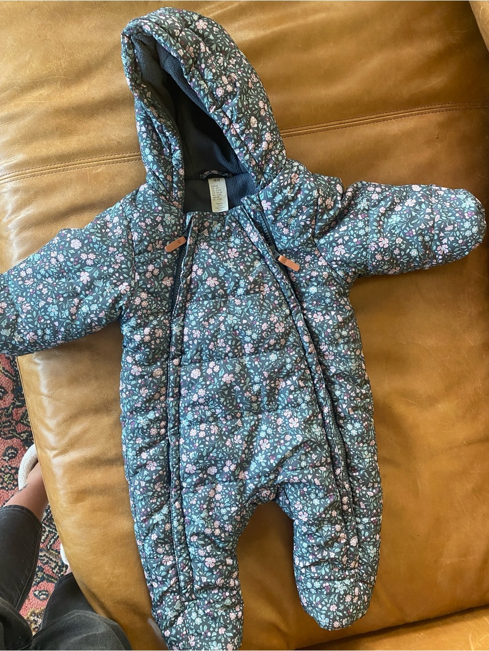 Baby flower Snow Suit - 6 month